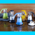 Round base electric espresso 6cups coffee maker